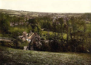 Vale of Lanhern, Cornwall, England 1890